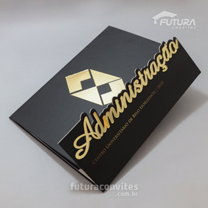 modelo de convite de formatura administração 3 modelo de convite de formatura administração 3